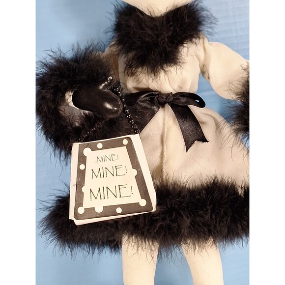 Alley Cats by Margaret Le Van SPOILED Kitty Cat 23ish" Bendable Stuffed Plush - Picture 7 of 16